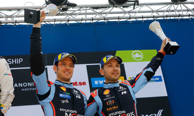 Podium Finish for Hyundai Motorsport in WRC Rally Sweden