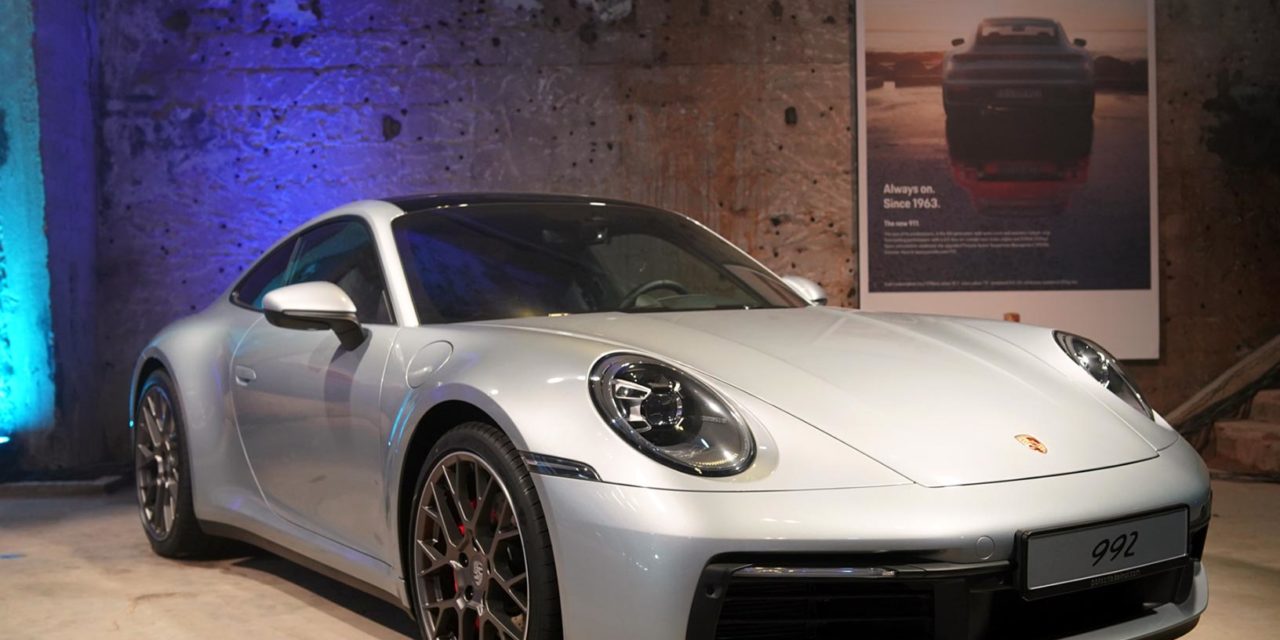 Porsche Centre Lebanon Unveils Newest 911 In Spectacular Style